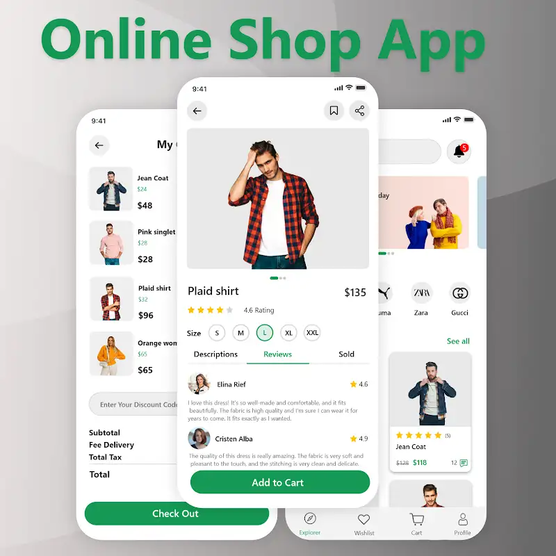 👕 Shirt Store App – Firebase + Android Studio