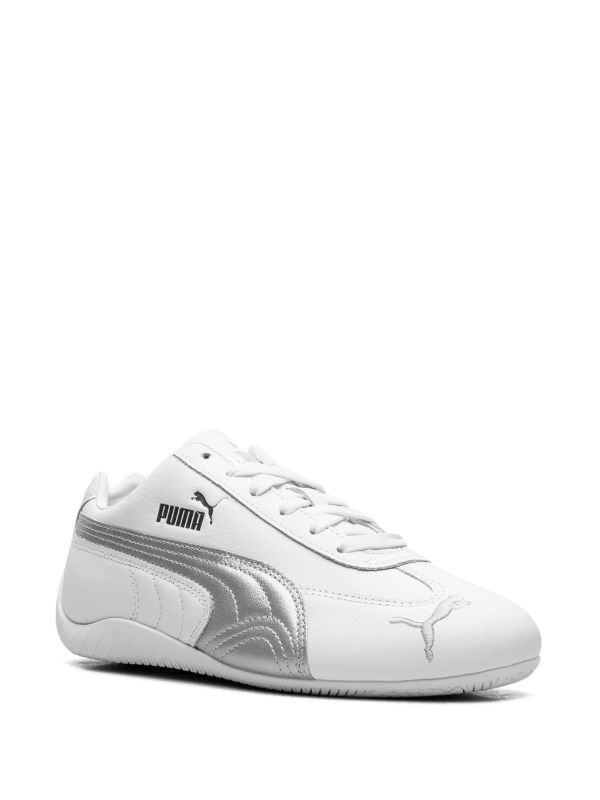 PUMA Speedcat OG Leather Sneakers in White size 42.5