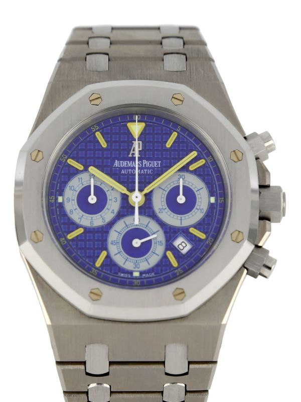 1999 Pre-Owned Audemars Piguet Royal Oak "City of Sails" 39mm Titanium Chronograph
