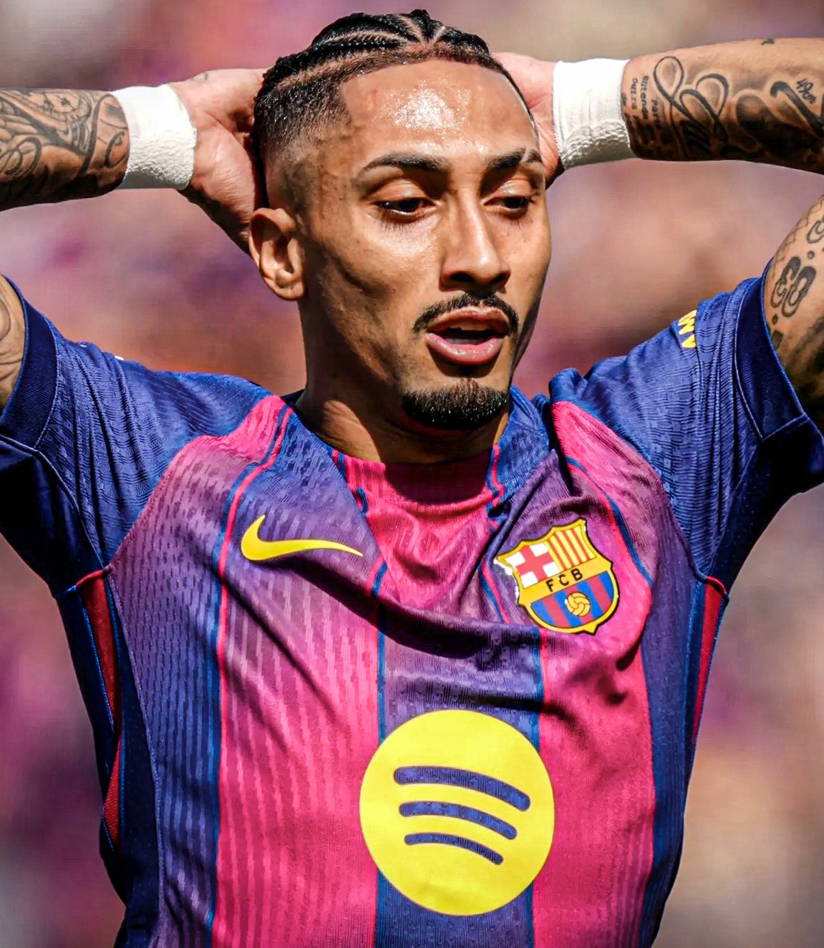 Barcelona Hit Hard, Raphinha Injury Rules Him Out vs Atletico as UCL Hopes Take a Blow