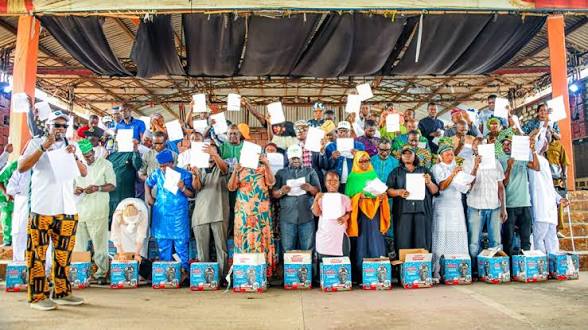 Watch Videos of How Lagos Food Handouts Trigger Vote Buying Claims as Economic Pressure Bites Harder