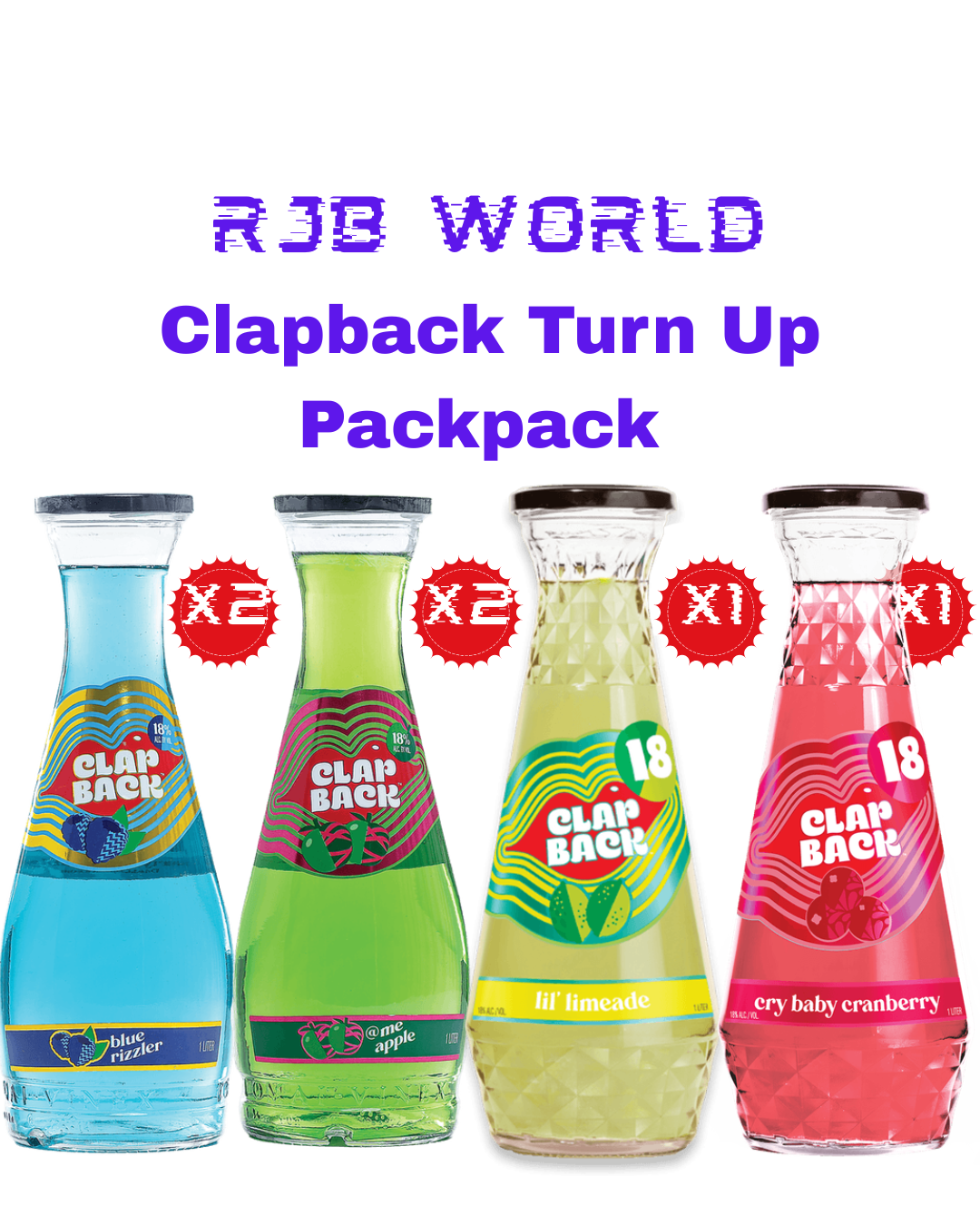 Turn Up Pack (6 Bottles)