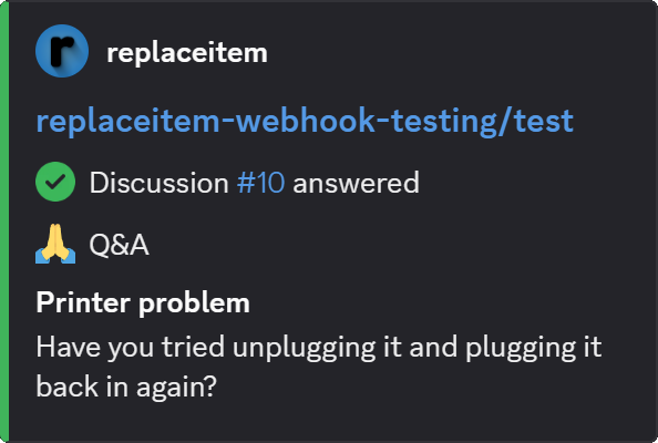 Discussion #10 answered