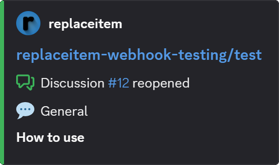 Discussion #12 reopened