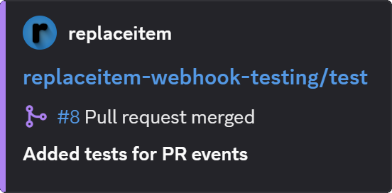 Pull request merged