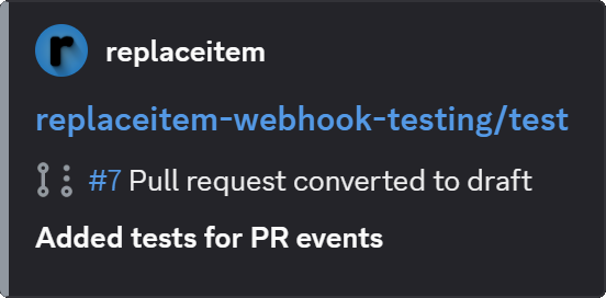Pull request converted to draft