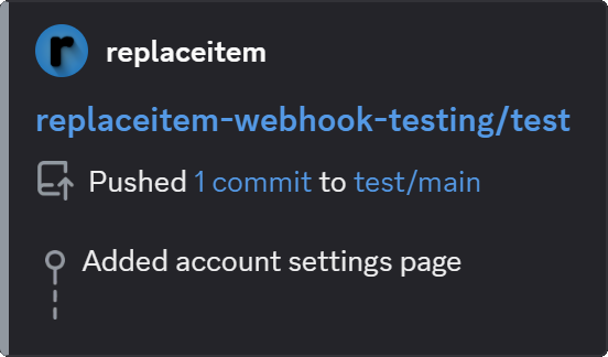 Pushed 1 commit to test/main