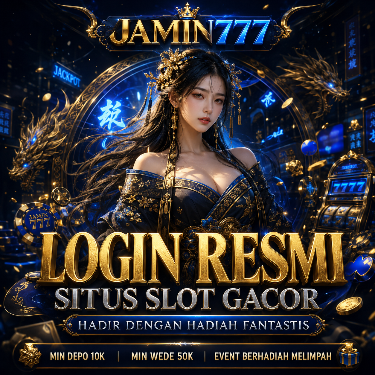 JAMIN777: Pusat Game Slot Gacor Online Kekinian Slot777 Kualitas Premium by Hey JAMIN777