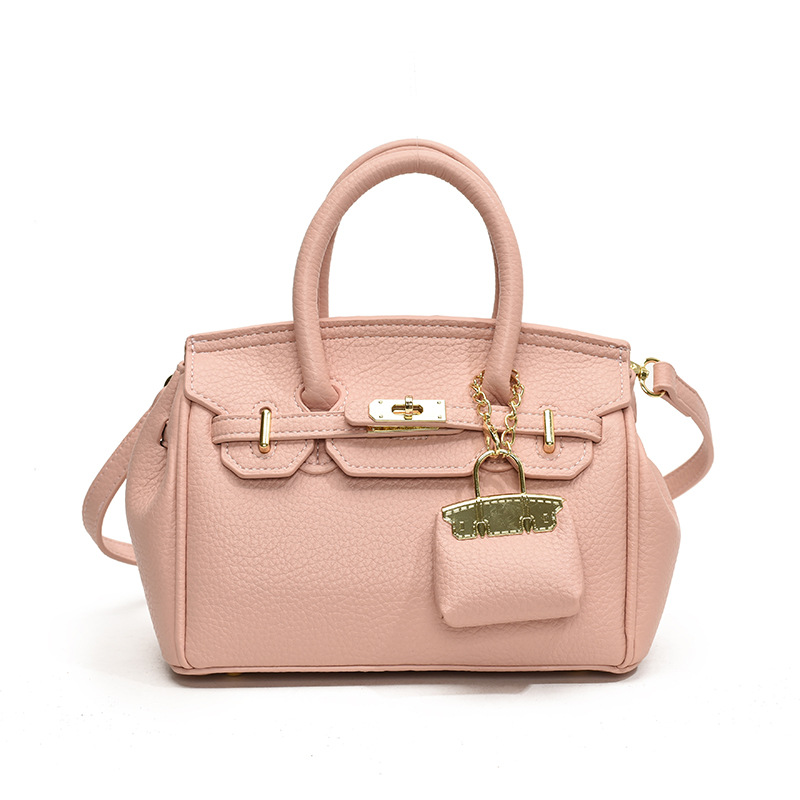 Textured Portable Platinum Bag