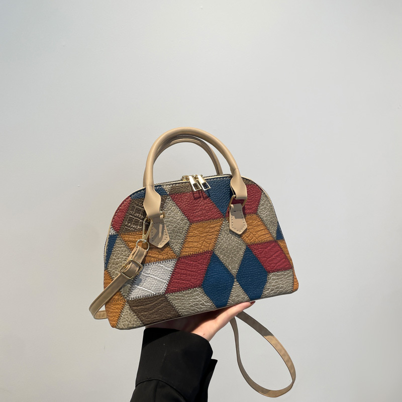 Fashionable Shoulder Contrast Stitching thumbnail