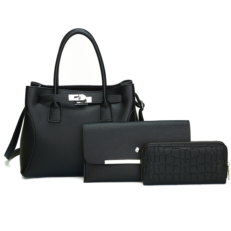 Portable Shoulder Bag Three-Piece Set