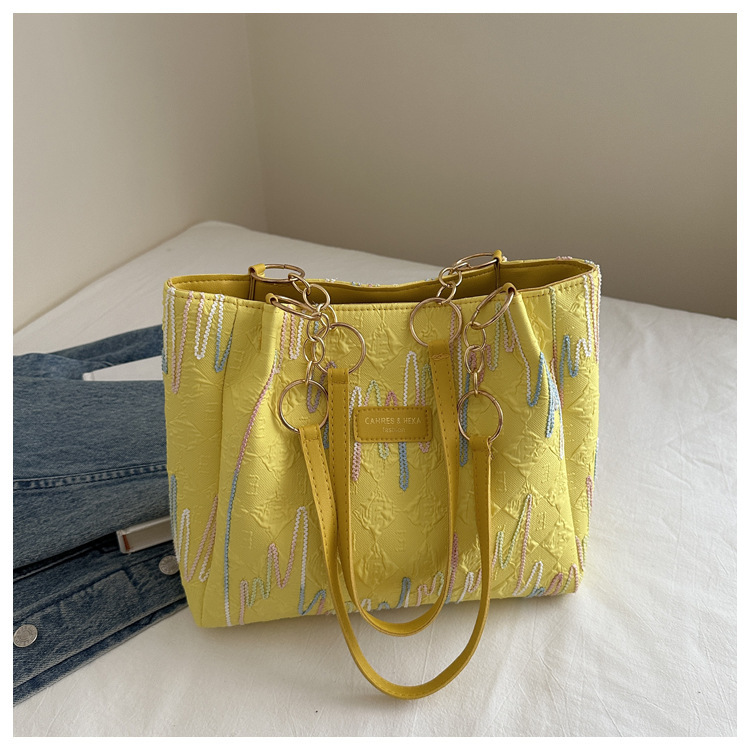Solid Color New Stylish Shoulder Bag for Women thumbnail