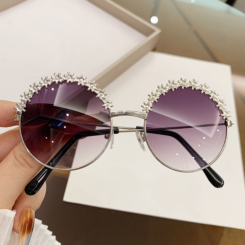 Cross-mirror Trendy Sunshade Glasses