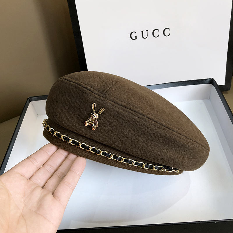 Autumn and Winter New Woolen Beret
