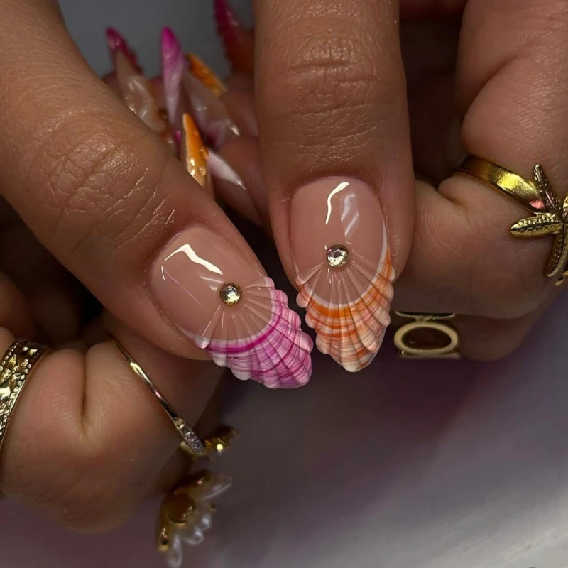 Wearable Nail Art with 3D Lily thumbnail