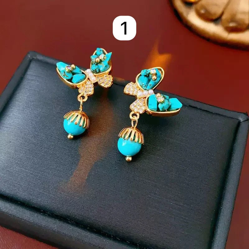 exquisite and elegant earrings