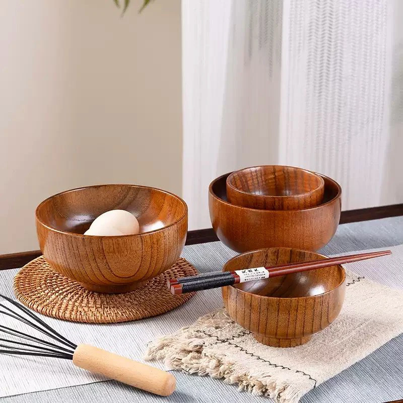 Sour jujube wooden bowl