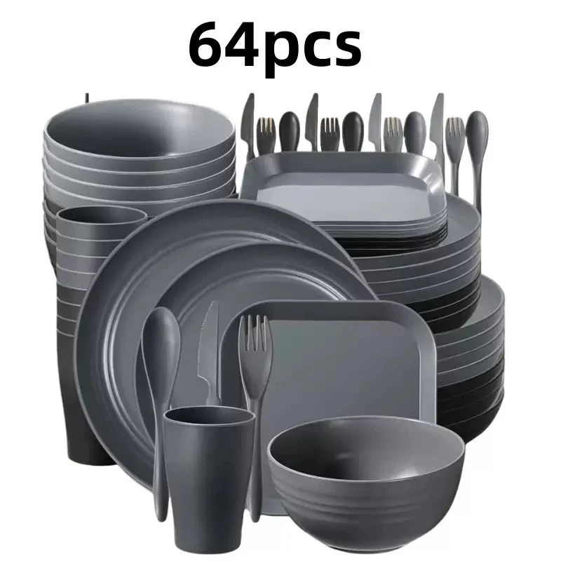 Wheat Straw Square Steak Plat thumbnail