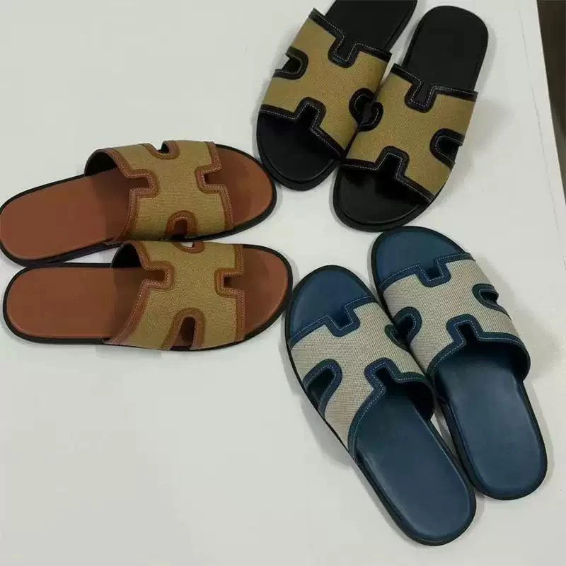 Men's Leather Slip-On Sandals thumbnail