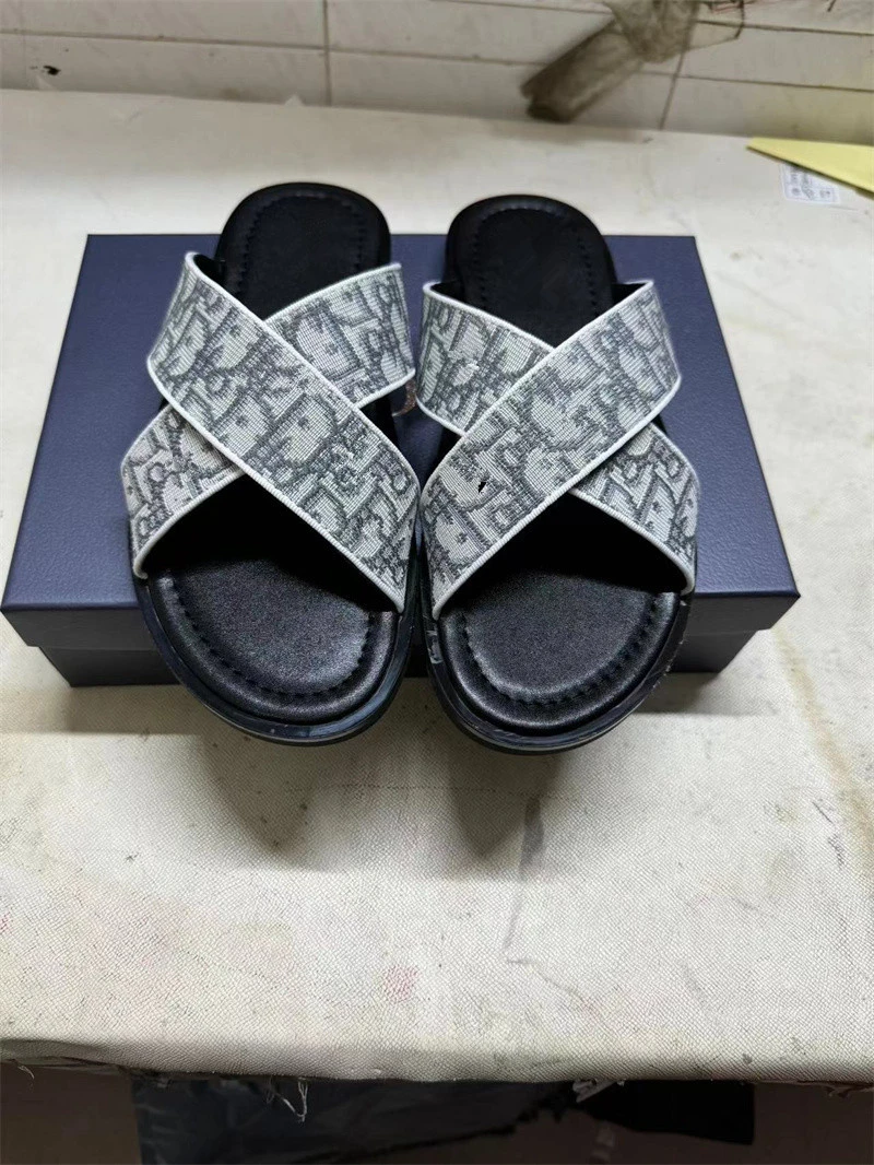Letter Jacquard Men's Slippers thumbnail