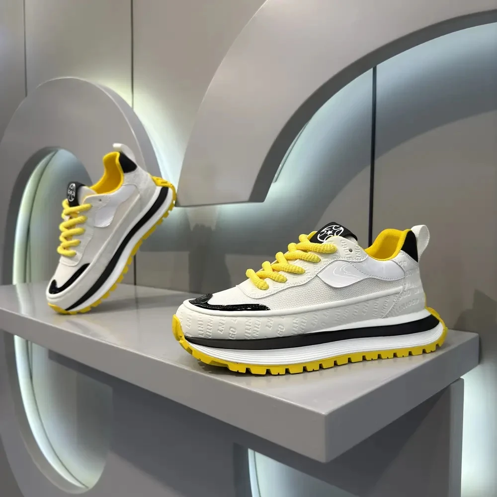 New Fashion Trendy Comfortable Versatile Thick-Soled Popular Shoes thumbnail