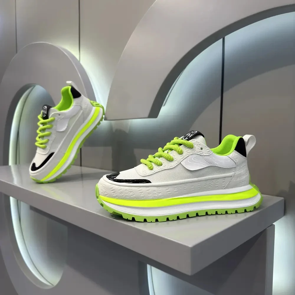 New Fashion Trendy Comfortable Versatile Thick-Soled Popular Shoes thumbnail