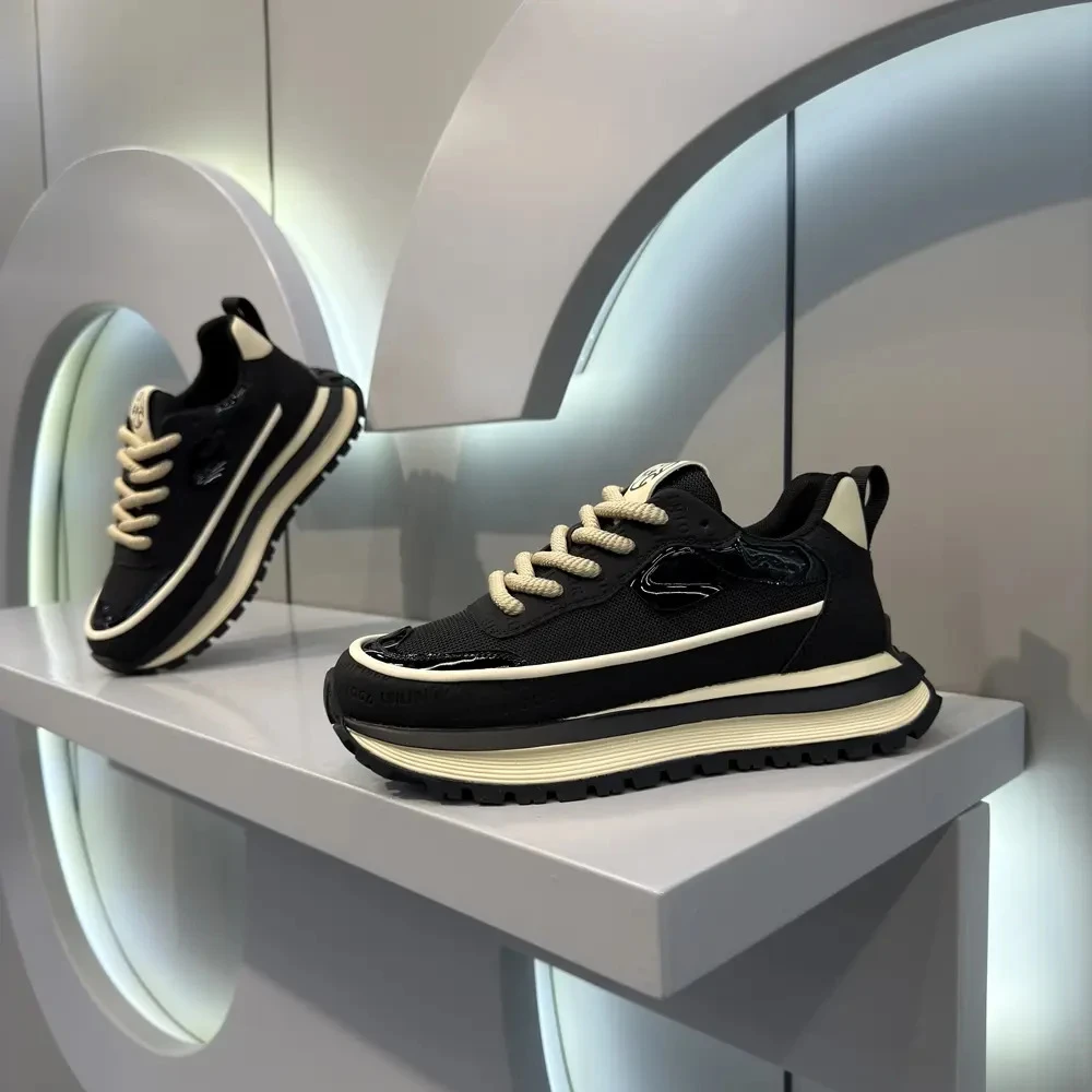 New Fashion Trendy Comfortable Versatile Thick-Soled Popular Shoes thumbnail