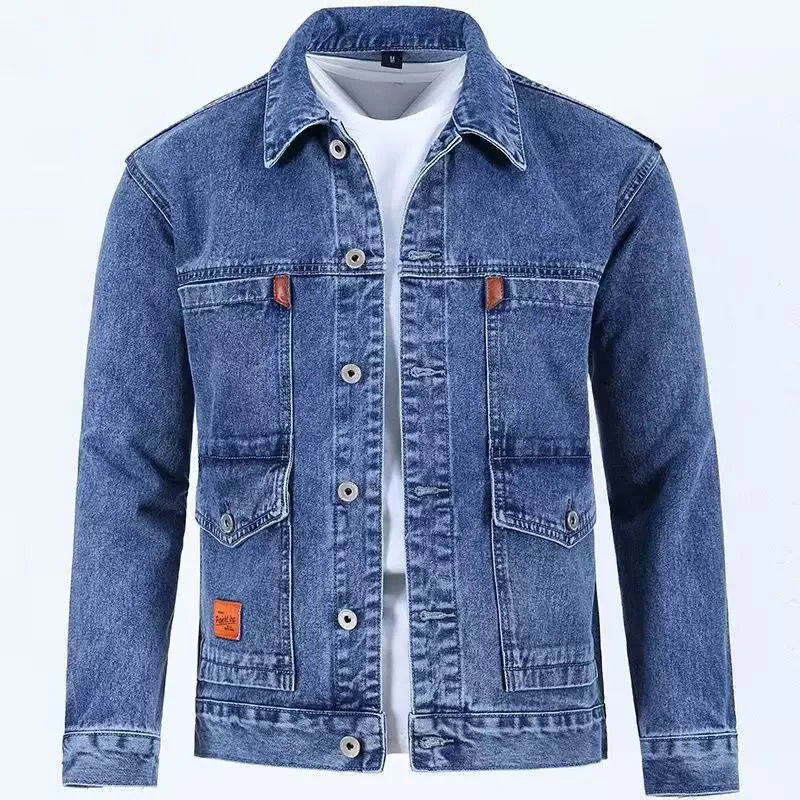 Men's Spring and Autumn Denim Jacket