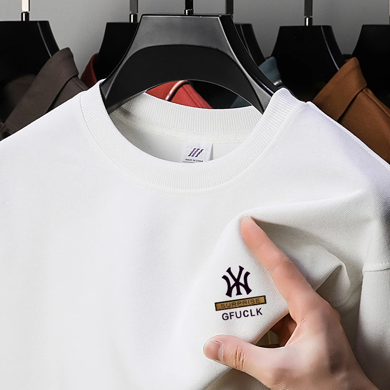 480g Heavyweight Pure Cotton Men's Sweatshirt thumbnail