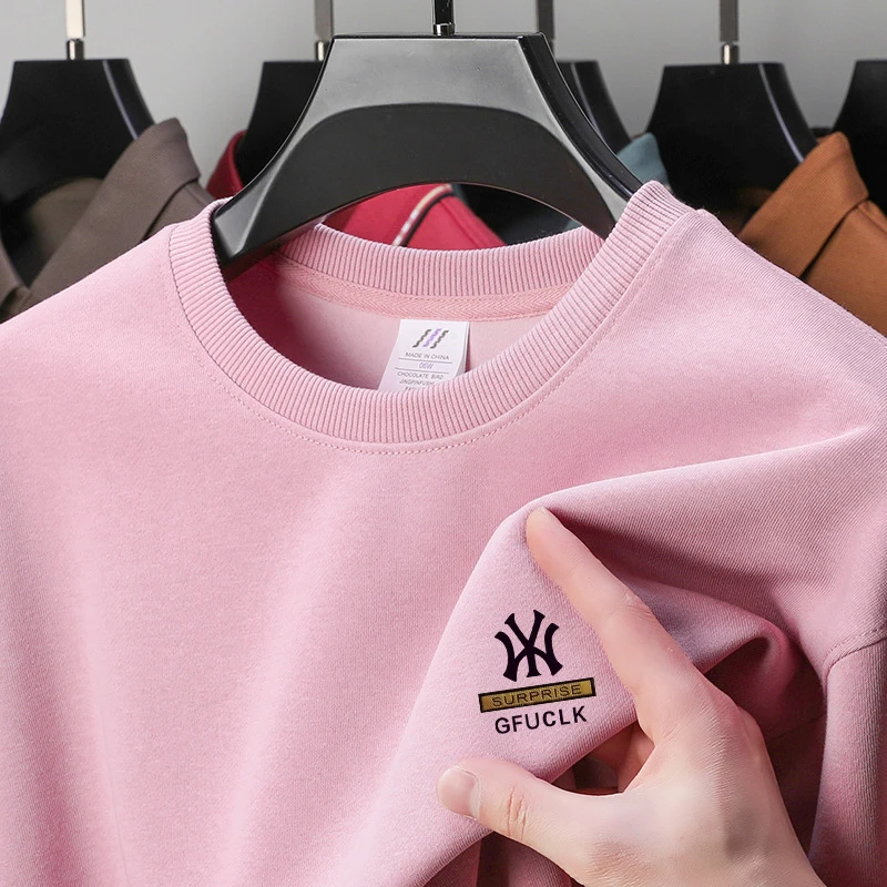 480g Heavyweight Pure Cotton Men's Sweatshirt thumbnail