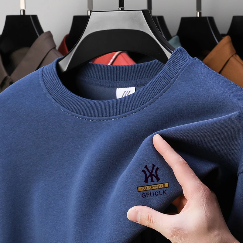 480g Heavyweight Pure Cotton Men's Sweatshirt thumbnail