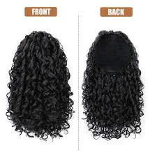 African black curled wig thumbnail