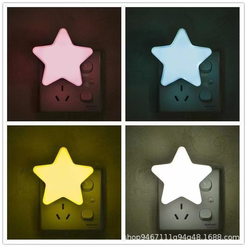 Light-Controlled Five-Pointed Star Night Light Led thumbnail