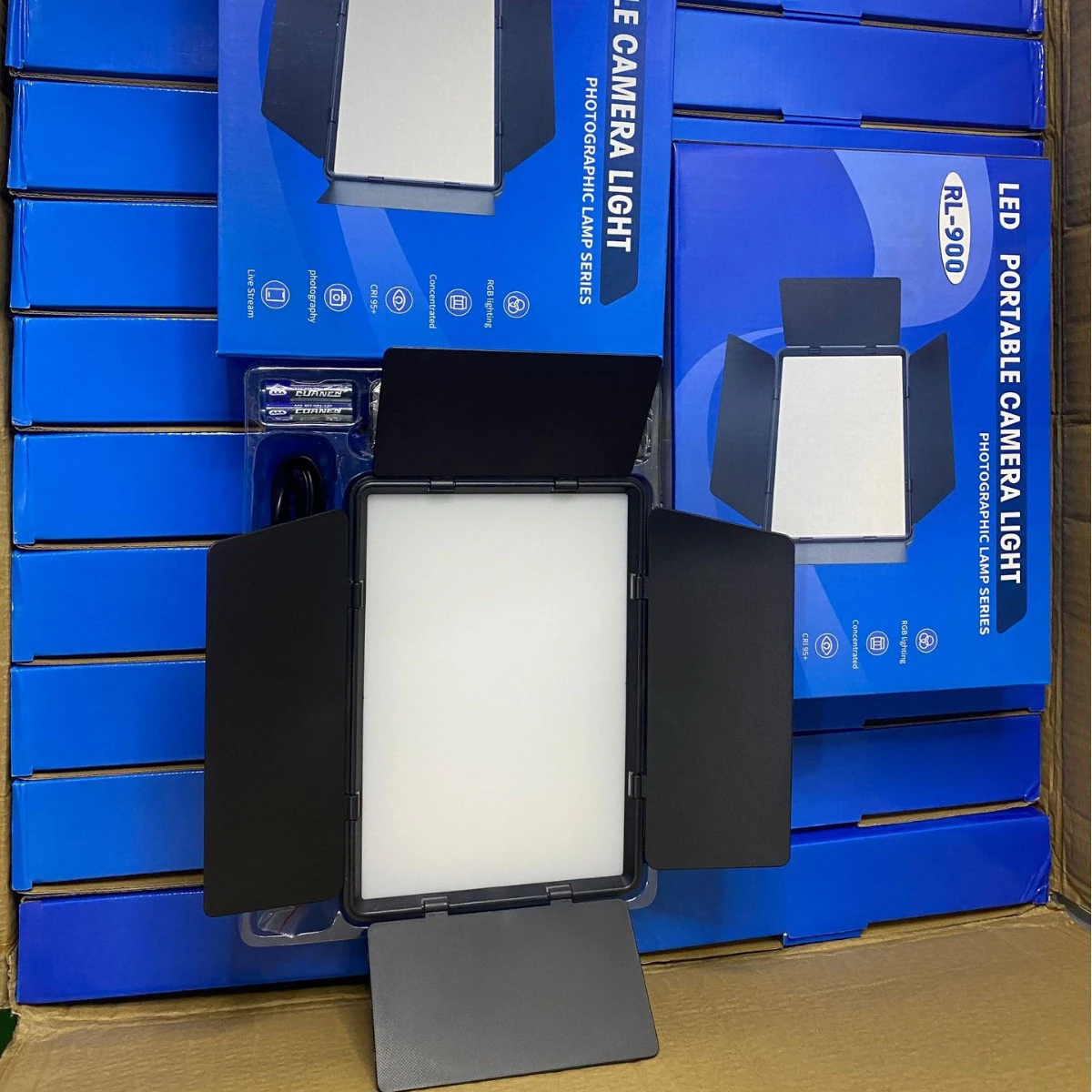 Rl900 Four-Blade Bezel Live Broadcast Flat Panel Light