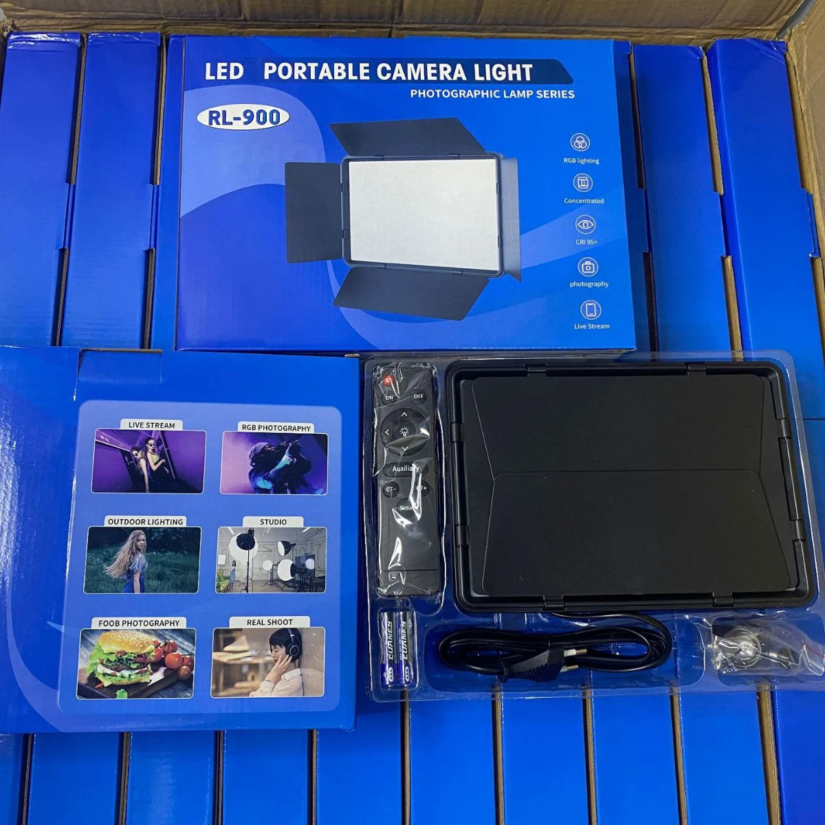 Rl900 Four-Blade Bezel Live Broadcast Flat Panel Light thumbnail