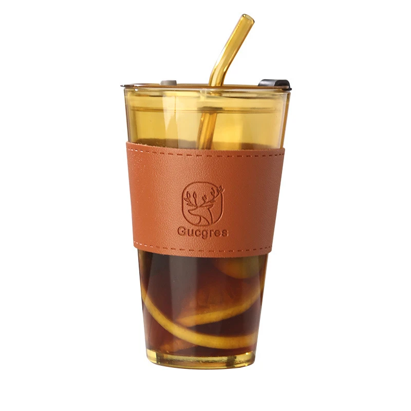 letter bamboo-joint cup straw cup