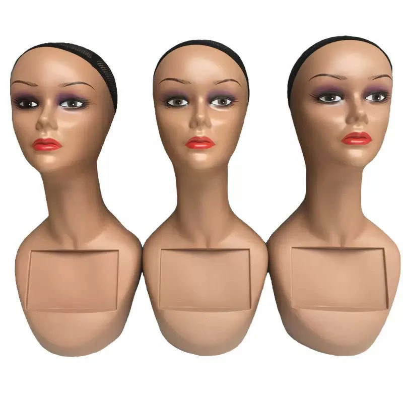 Three Sun head model factory direct wig model head