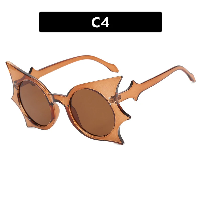 Bat-shaped hip-hop quirky sunglasses thumbnail