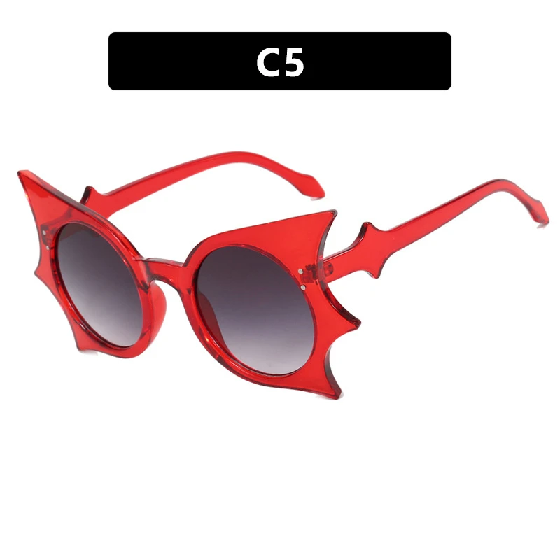 Bat-shaped hip-hop quirky sunglasses thumbnail
