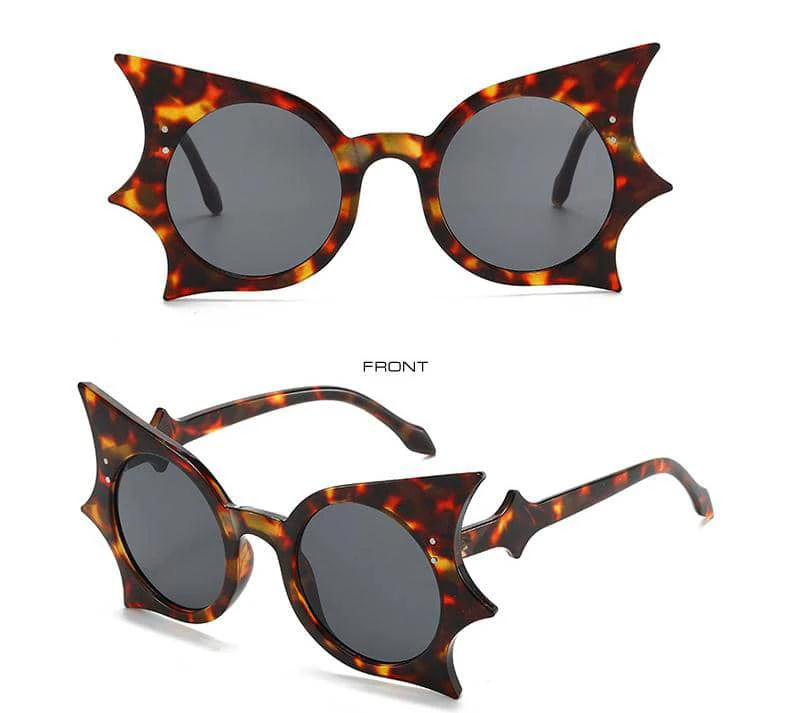 Bat-shaped hip-hop quirky sunglasses thumbnail