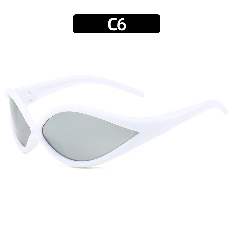 color matching cat eye new women's sunglasses