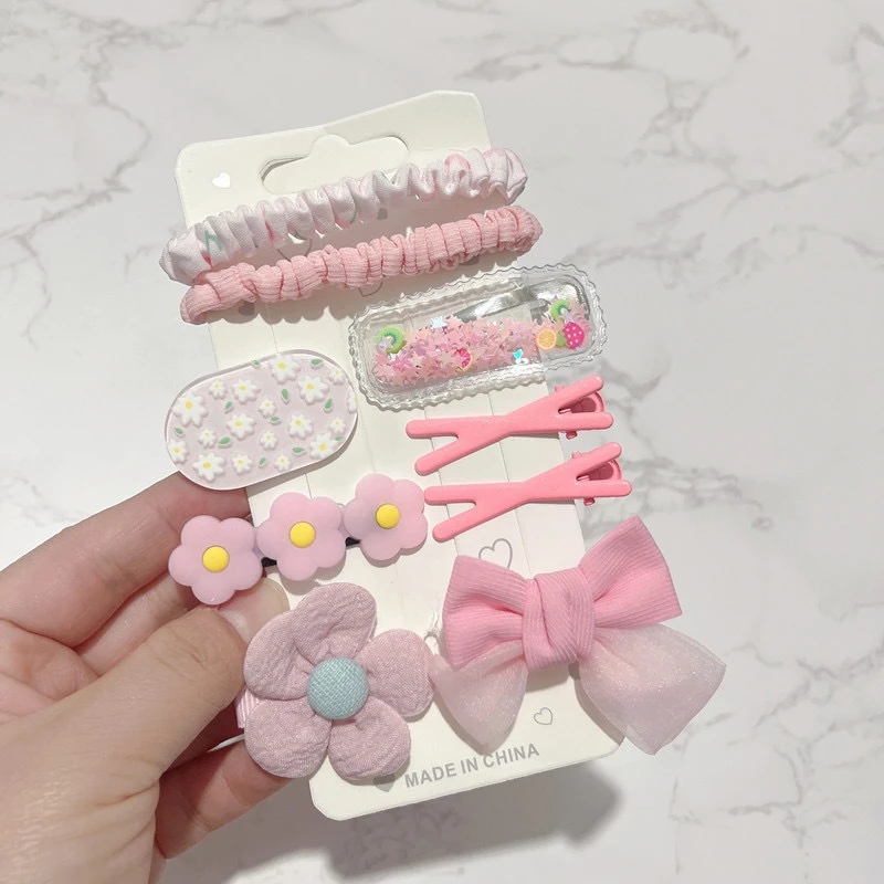 floral print scrunchie hair tie