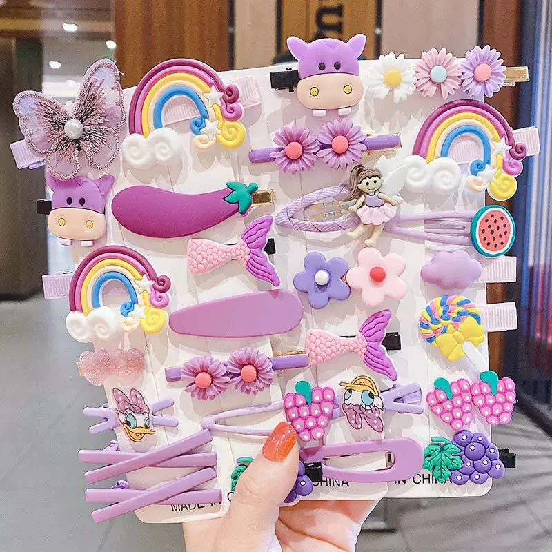 Korean girls 14-piece hair clip