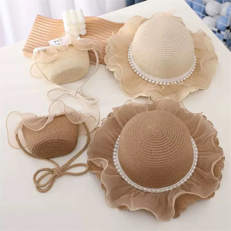 Summer Straw Hat Beach Hat Children's thumbnail