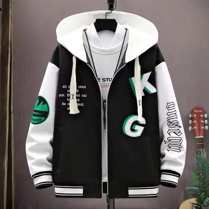 Men's Spring/Autumn New Style Hooded Sweatshirt thumbnail