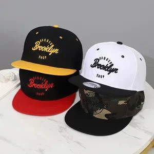 letter embroidery hip-hop hat thumbnail