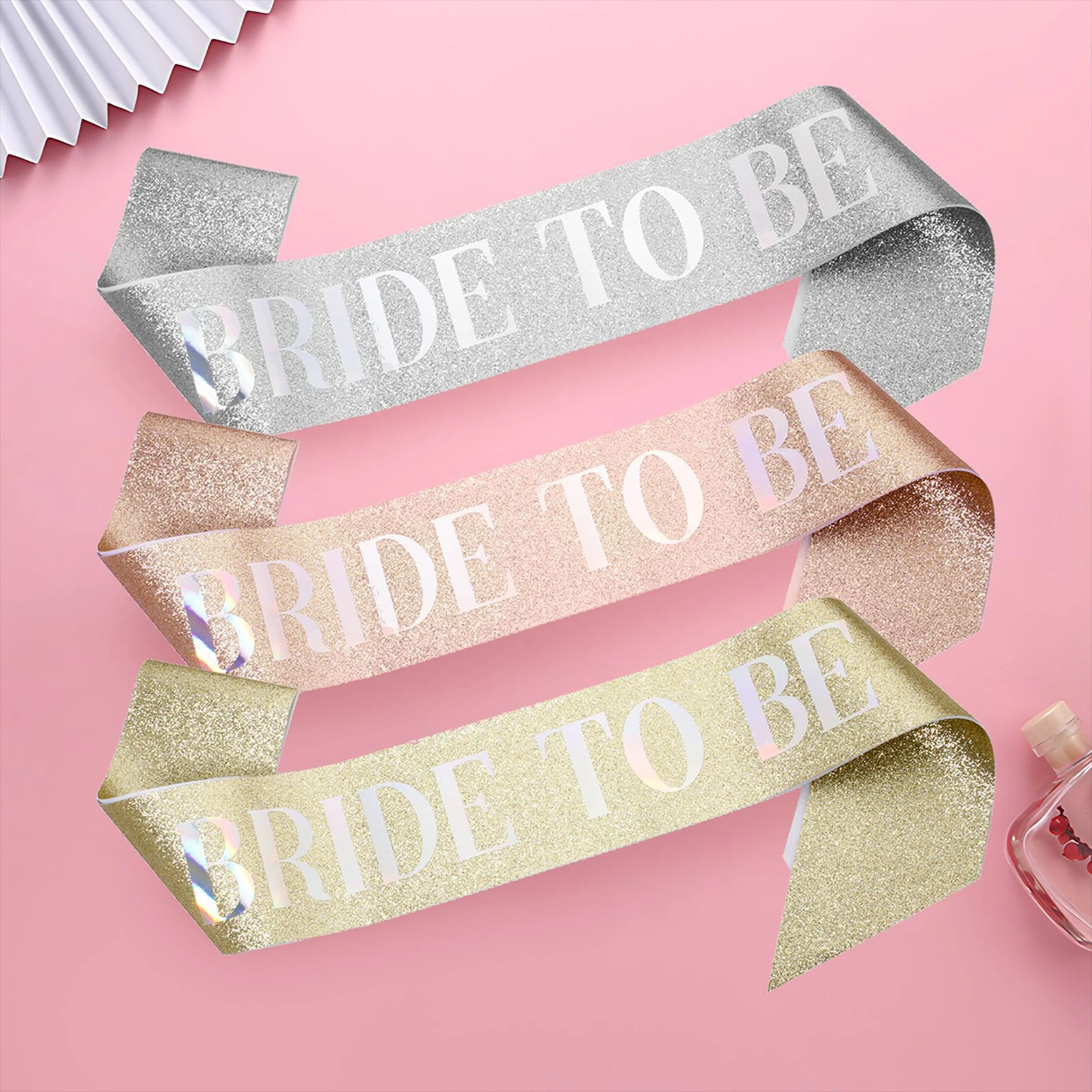 Bridal 2-Piece Set Bride to Be Bachelor Party Shoulder Strap thumbnail