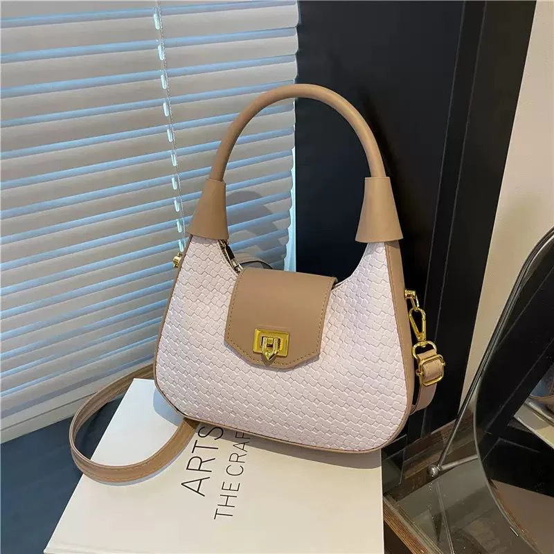 Autumn-style textured underarm bag for women