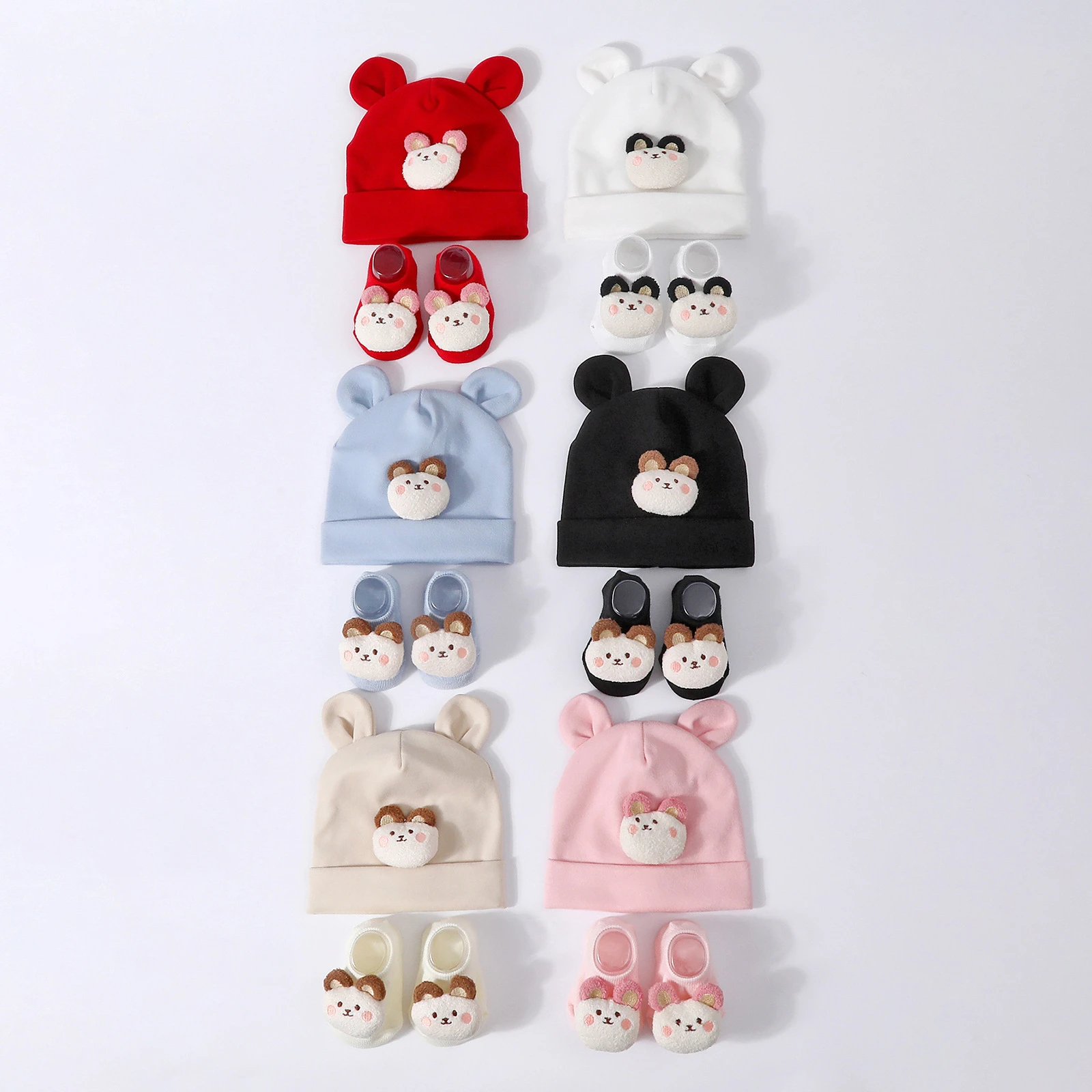 Rain Elf Baby Knitted Cotton Doll Ears Knitted Socks