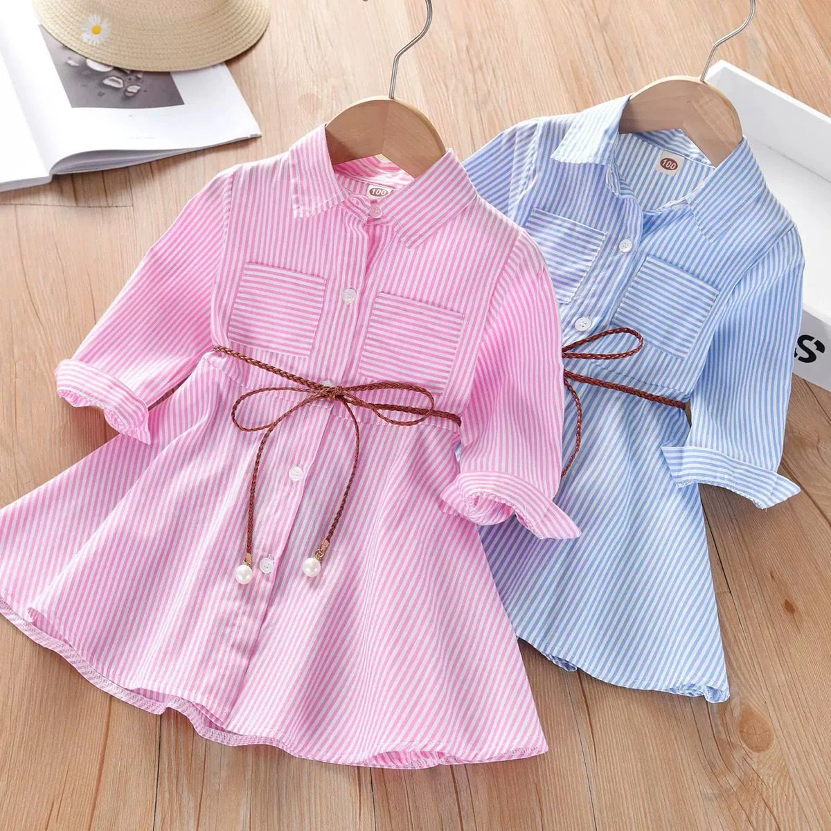Girls' dress Spring